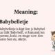 Babybelletje