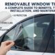 Removable Window Tint