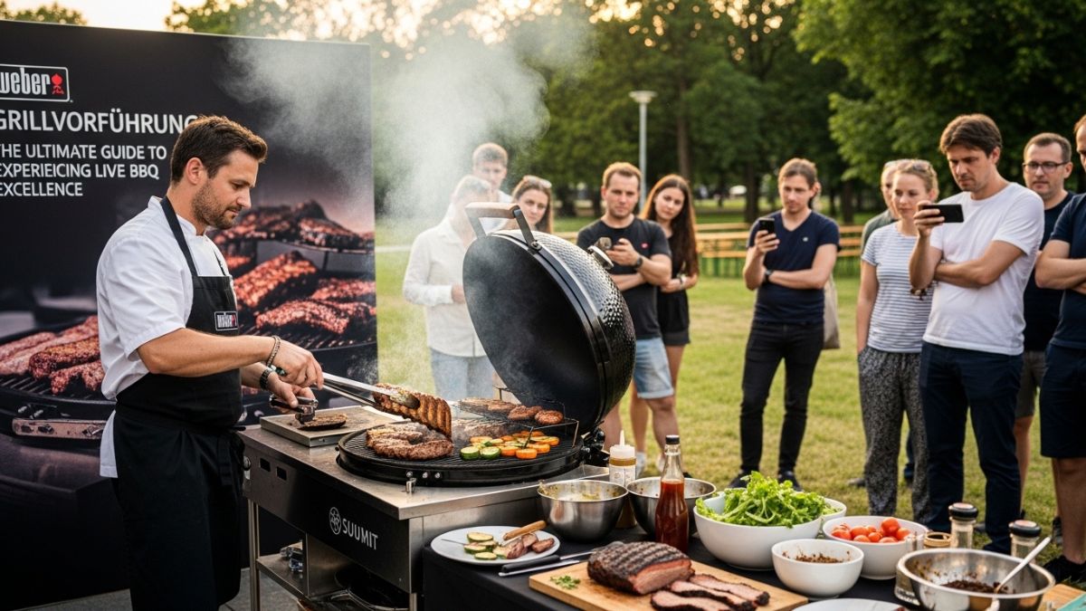 Weber Grillvorführung